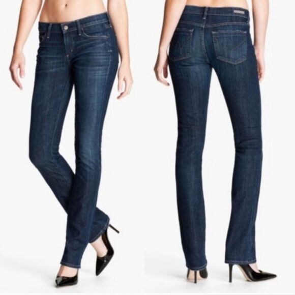 Citizen of Humanity Women Ava #142 Stretch Low Waist Straight Leg Jeans … - Picture 1 of 14